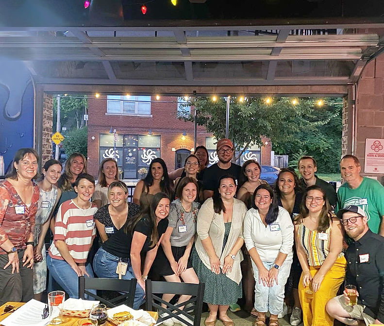 This is a picture of group members at our membership meeting