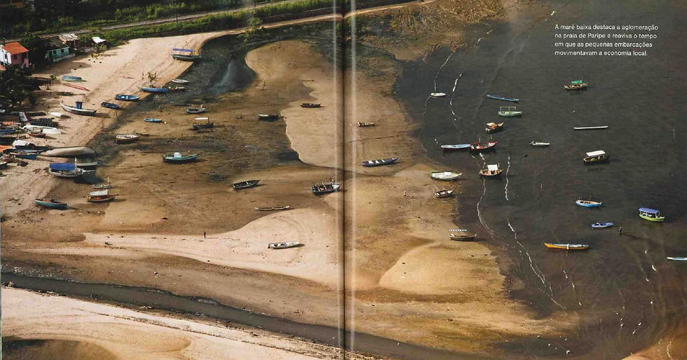 Praia de Paripe apresentada na Revista National Geographic Brasil (Roberto Linsker)