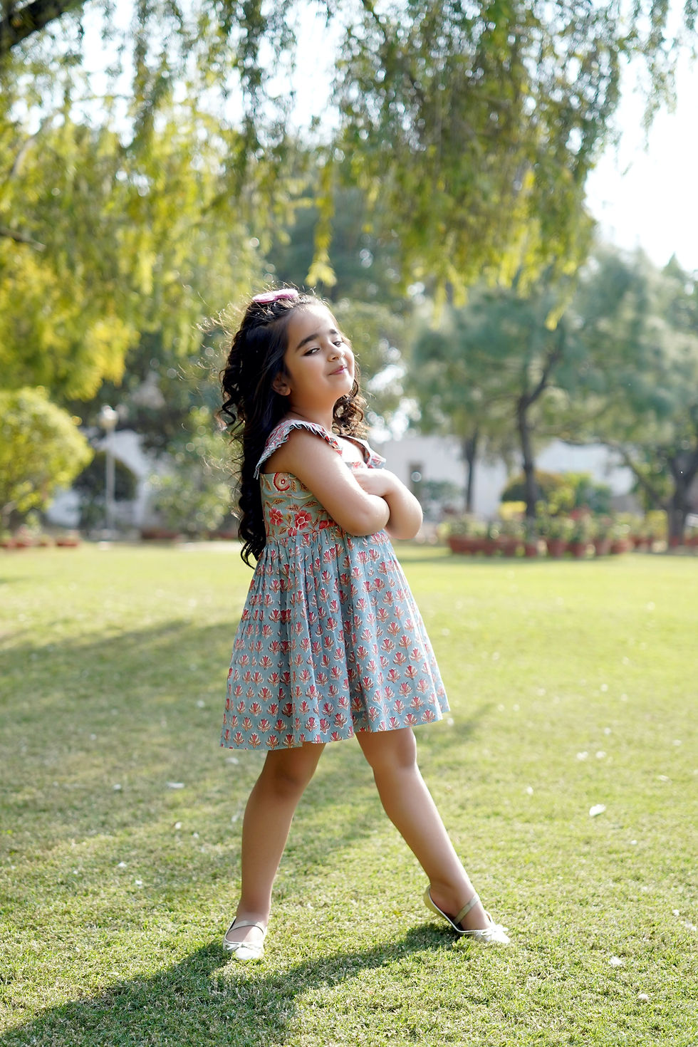 Thumbnail: Blue Cotton Dress