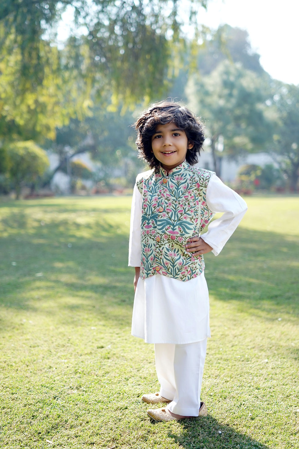 Thumbnail: Verdant Kurta Pajama Set