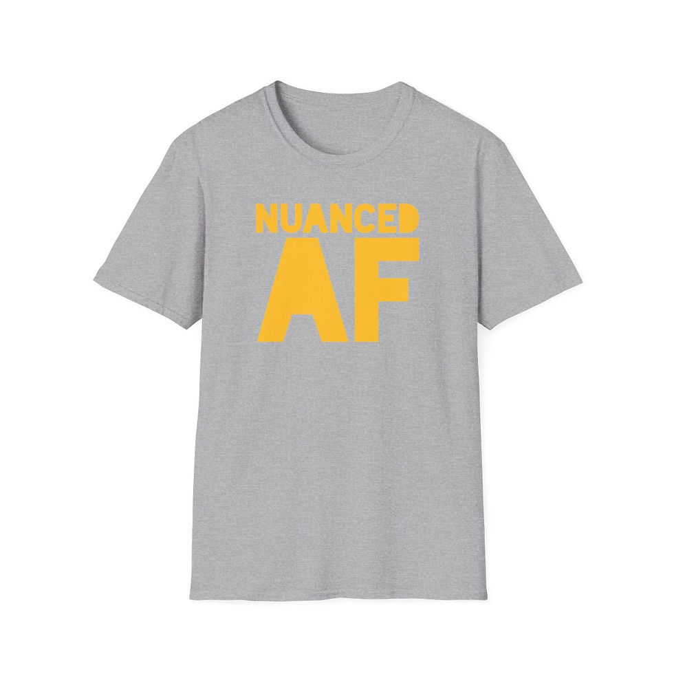 Thumbnail: NUANCED AF - Unisex Softstyle T-Shirt