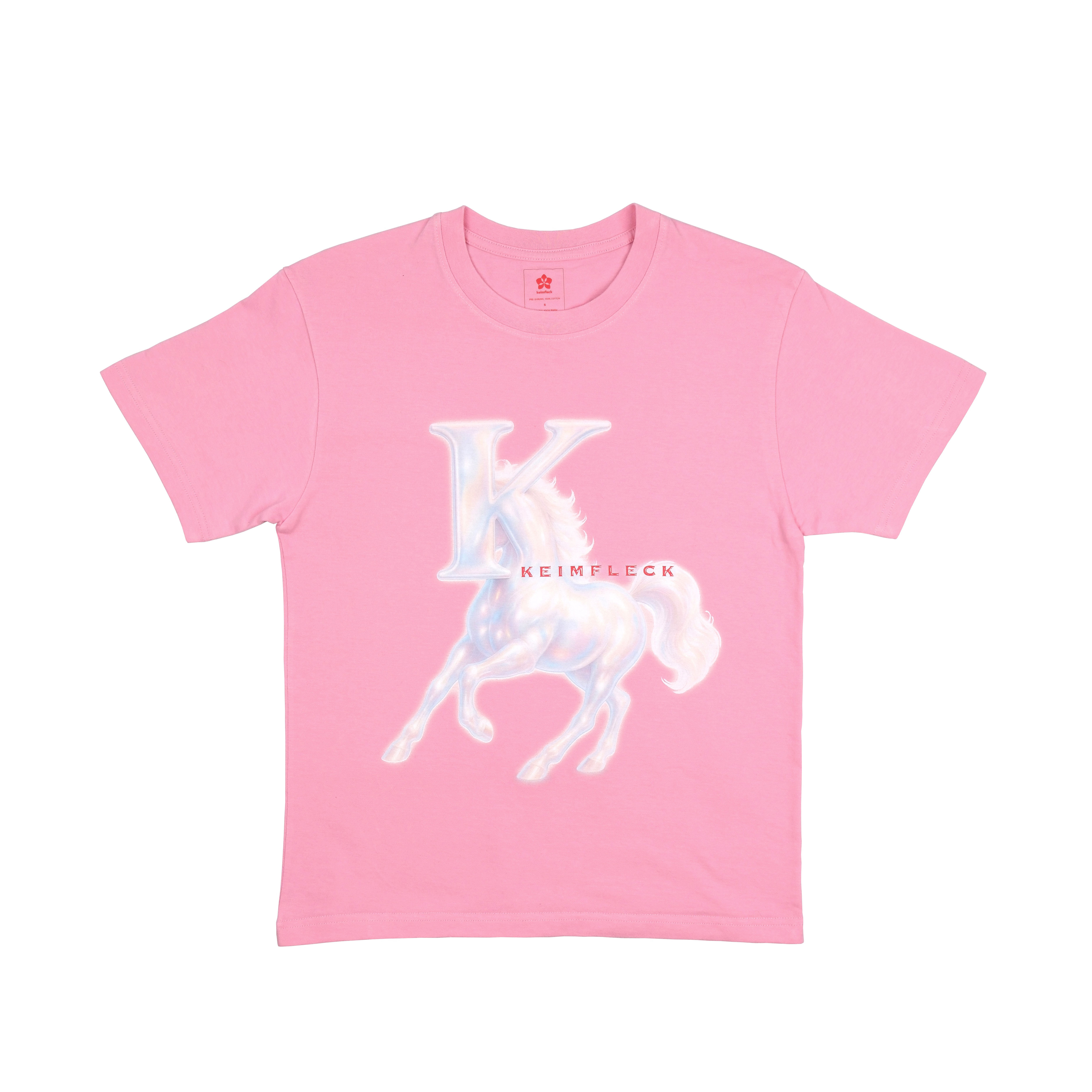 Year Of The Horse Hello K Tee Pink