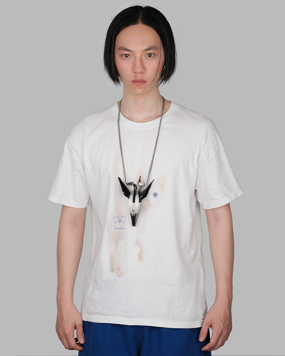 Thumbnail: Origami Necklace Black