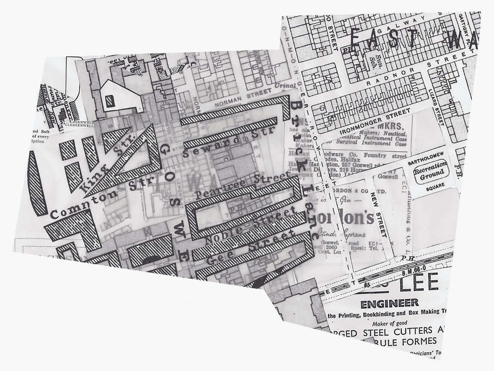 Final Design for Bunhill enamel panel ( 4 of 8 )