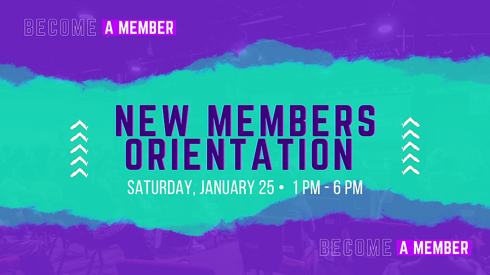 New Members Orientation