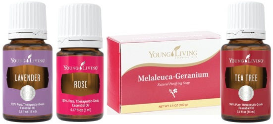 Essential oils which can be found on https://www.youngliving.com/