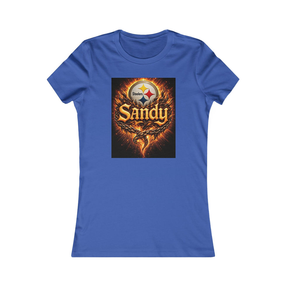Thumbnail: Sandy Steelers Logo Tee | Football Fan Shirt