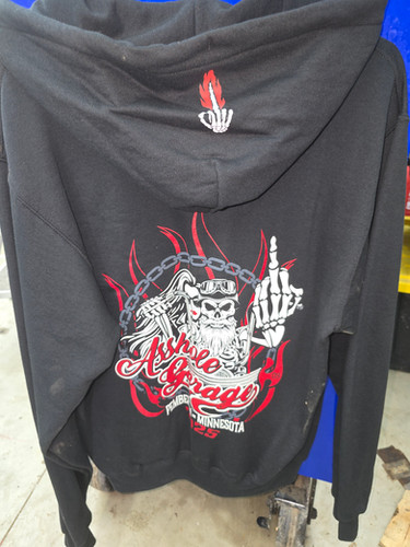 Zip-Up Hoodie 2025 | Asshole Garage & Tires LLC