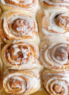 9x13 pan of Homemade cinnamon rolls w/frosting