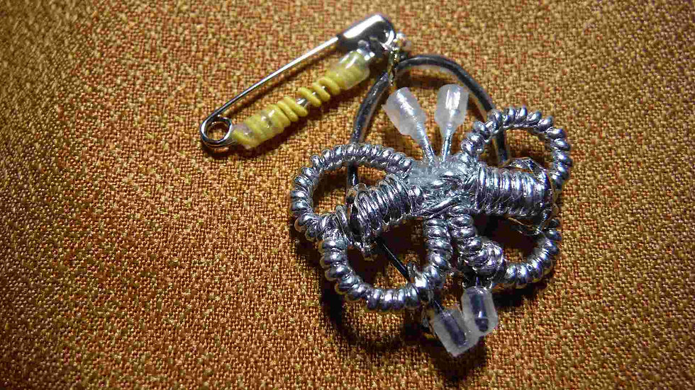 サムネイル： 0-pieridae brooch a114