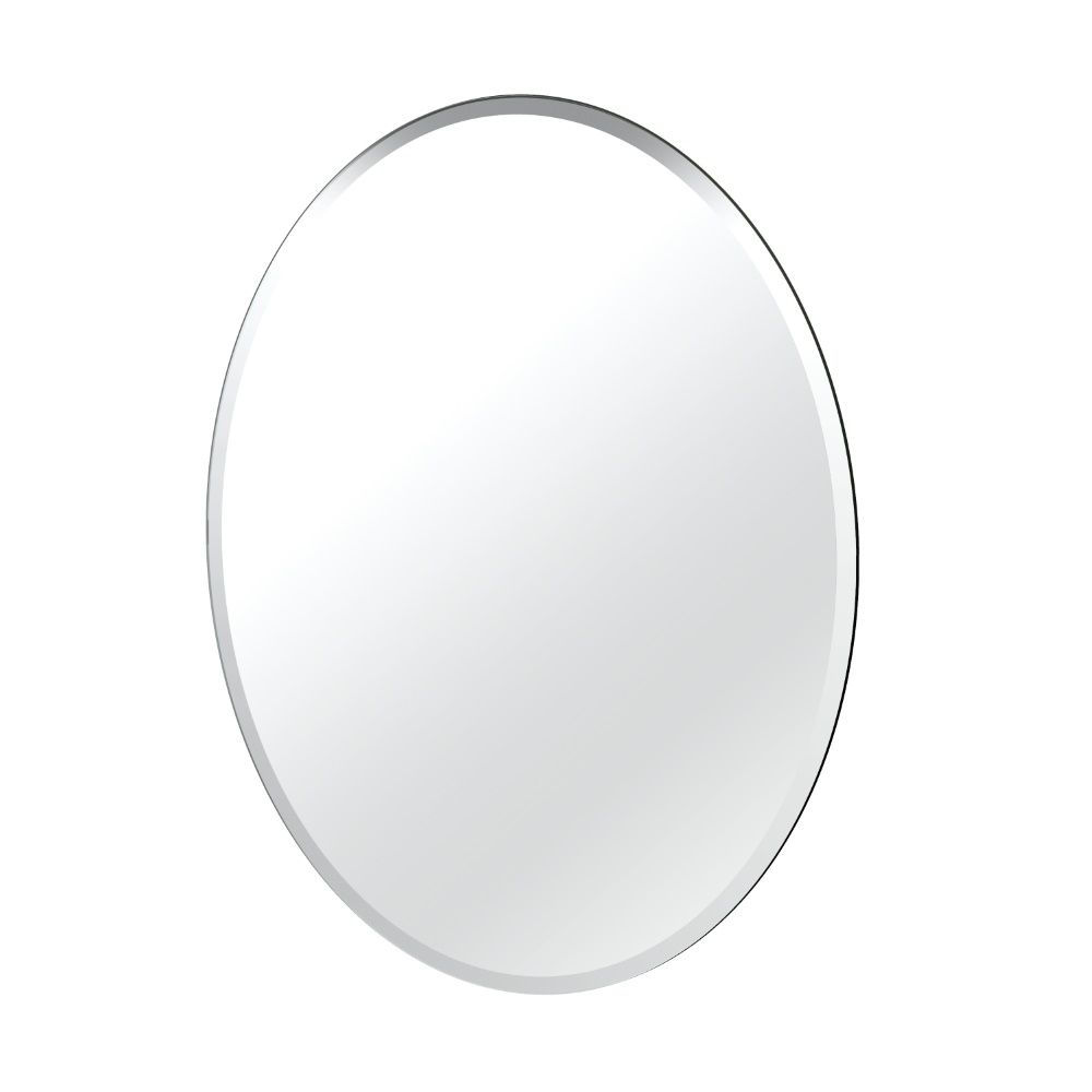 Flush Mount Oval Mirror