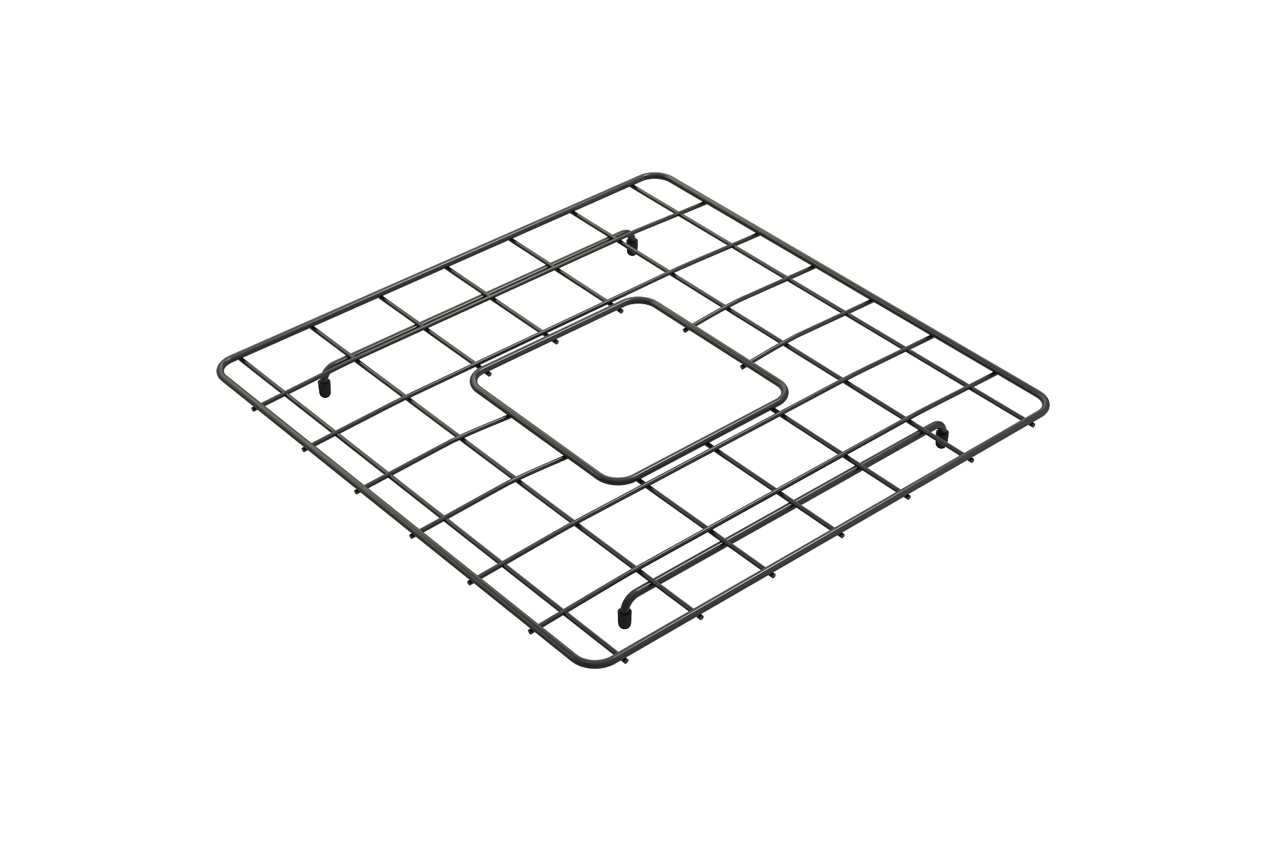 Bocchi Stainless Steel Sink Rack for 36" 1348 Farmhouse Apron Front Fireclay