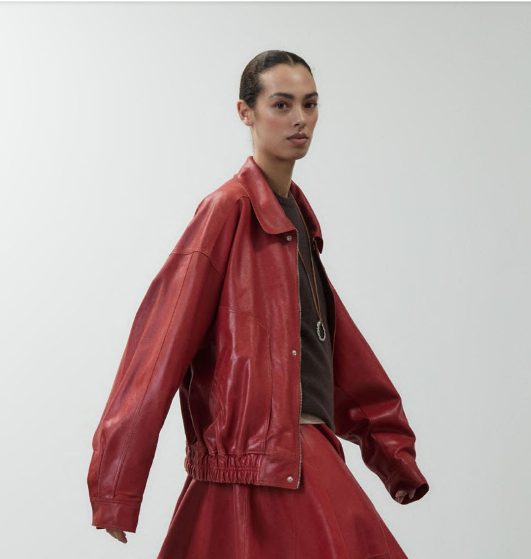 BOMBER PELLE ALYSI