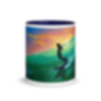 Thumbnail: Soul Surfer by John Ramos Mug with Color Inside