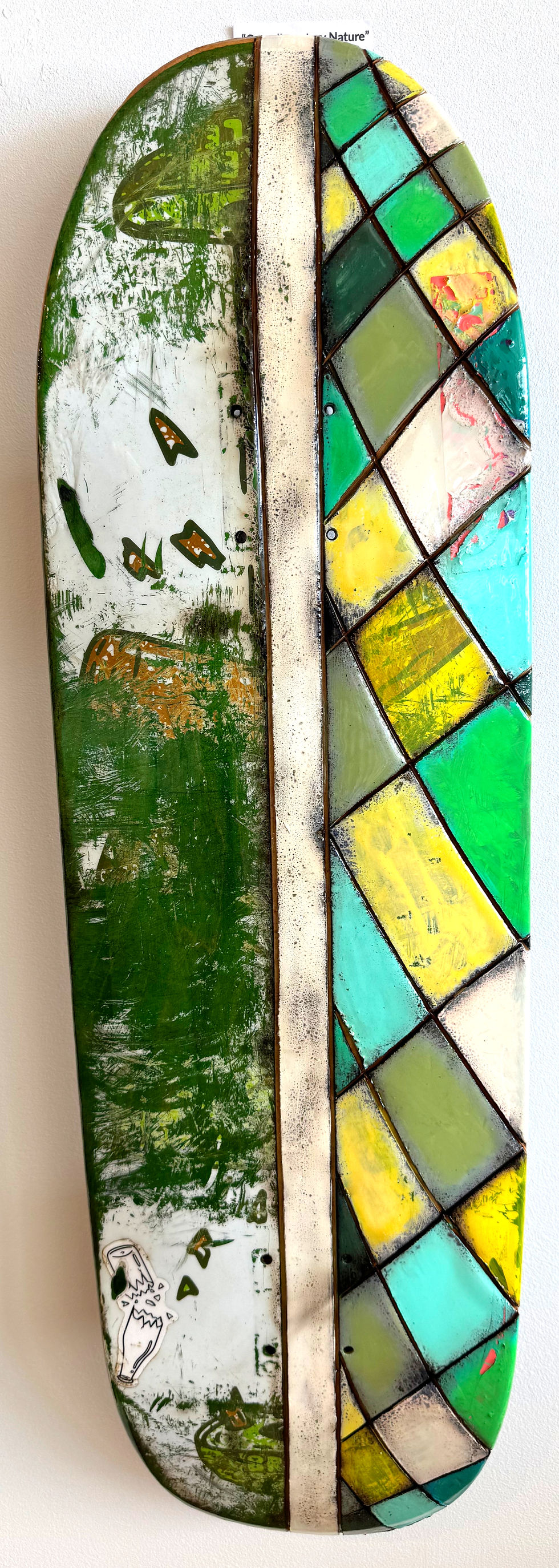 Thumbnail: "Split Harmony" Skateboard Sculpture