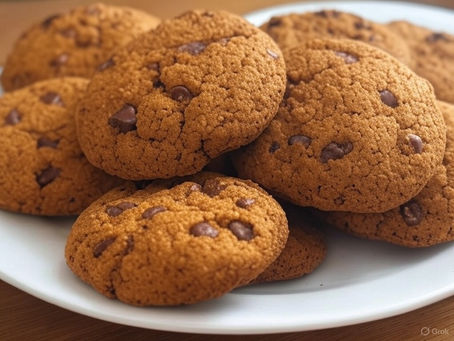 Receita: Cookies de Amêndoa e Chocolate Low Carb na Air Fryer