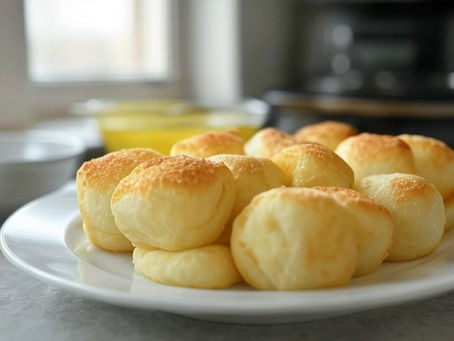 Pão de Queijo na Air Fryer