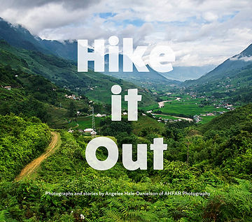 Hike it Out: Photographs and Stories by Angelee Hale-Danielson of AHFAR Photography