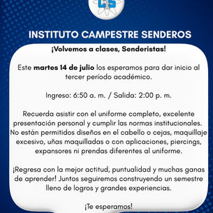 REINICIO CLASES