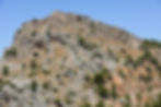 Closer View to Anavatos Village | Shiny Greece