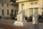 Monument to Markos Vamvakaris in Ermoupoli Syros  |  Shiny Greece