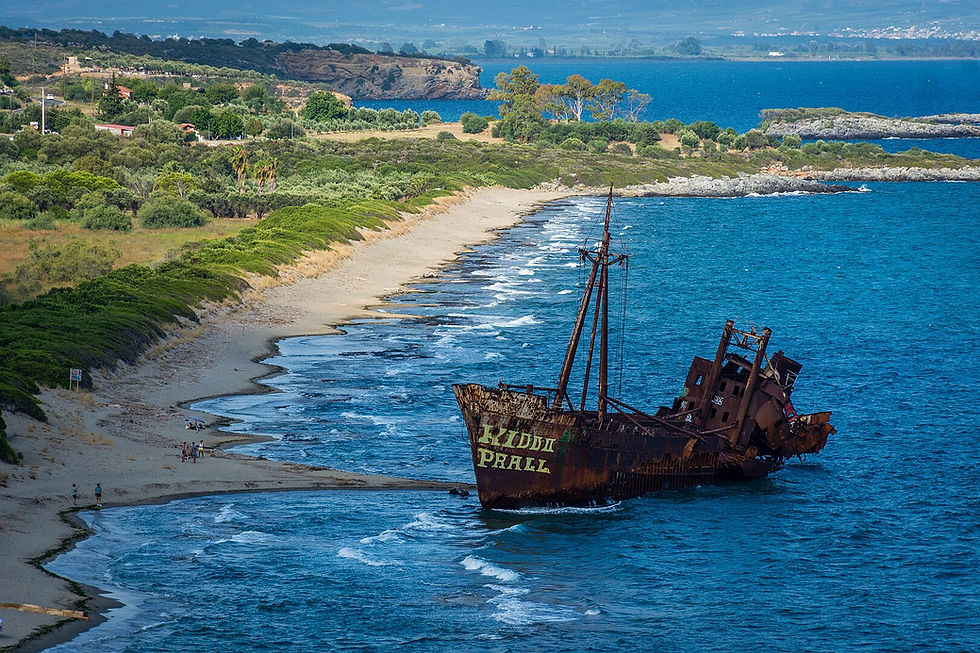 Dimitrios Shipwreck in 2023 | Shiny Greece