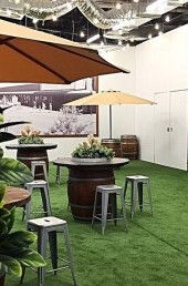 Umbrellas and Barrels to Hire