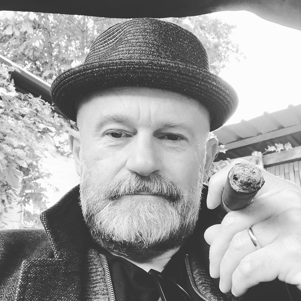 life coach Eddy Smits with cigar
