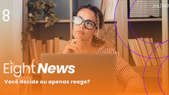 Você decide ou apenas reage?
