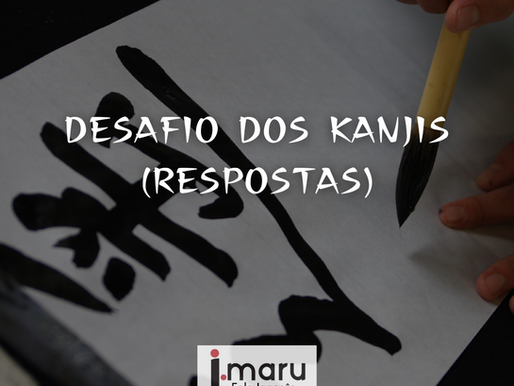 DESAFIO DOS KANJIS (Respostas)