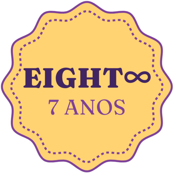 Selo Eight 7 Anos
