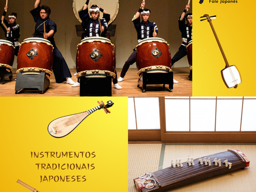 Instrumentos Musicais Tradicionais Japoneses
