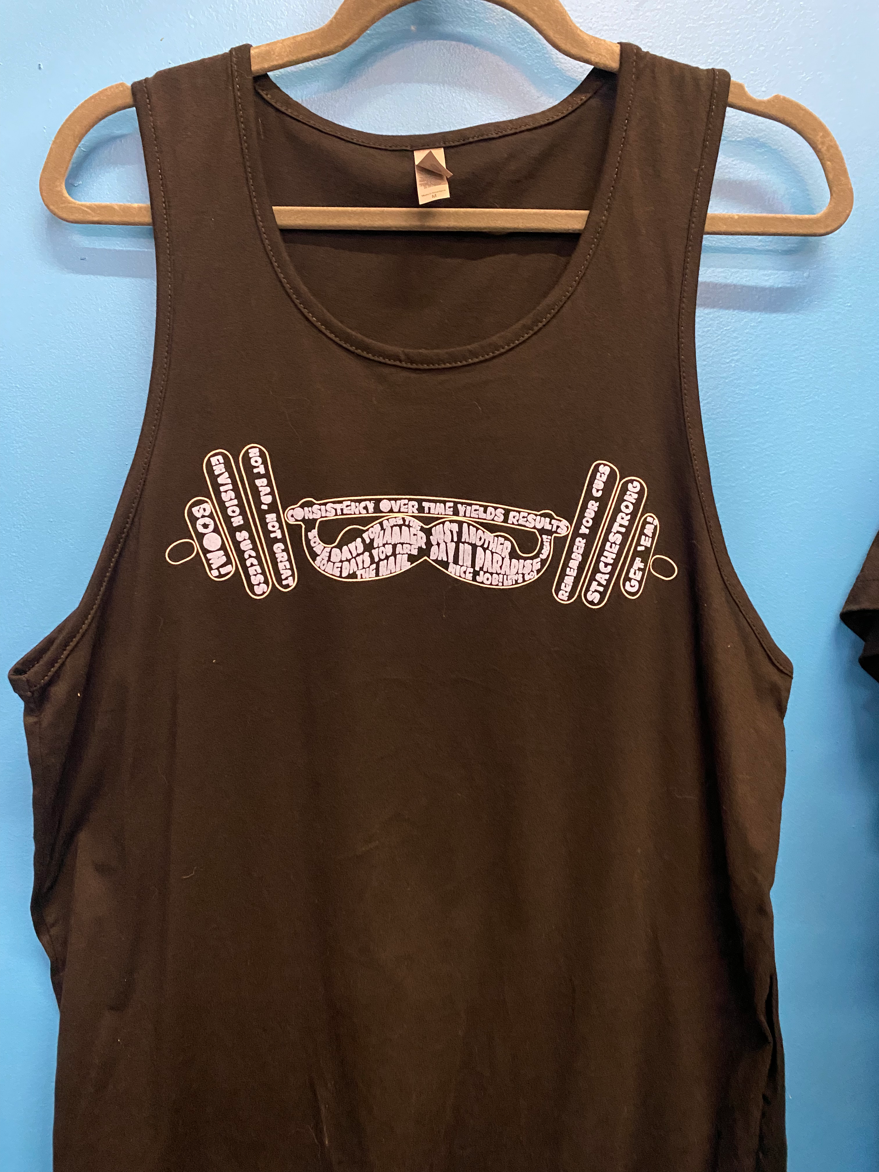 Black Logo Sayings Tank