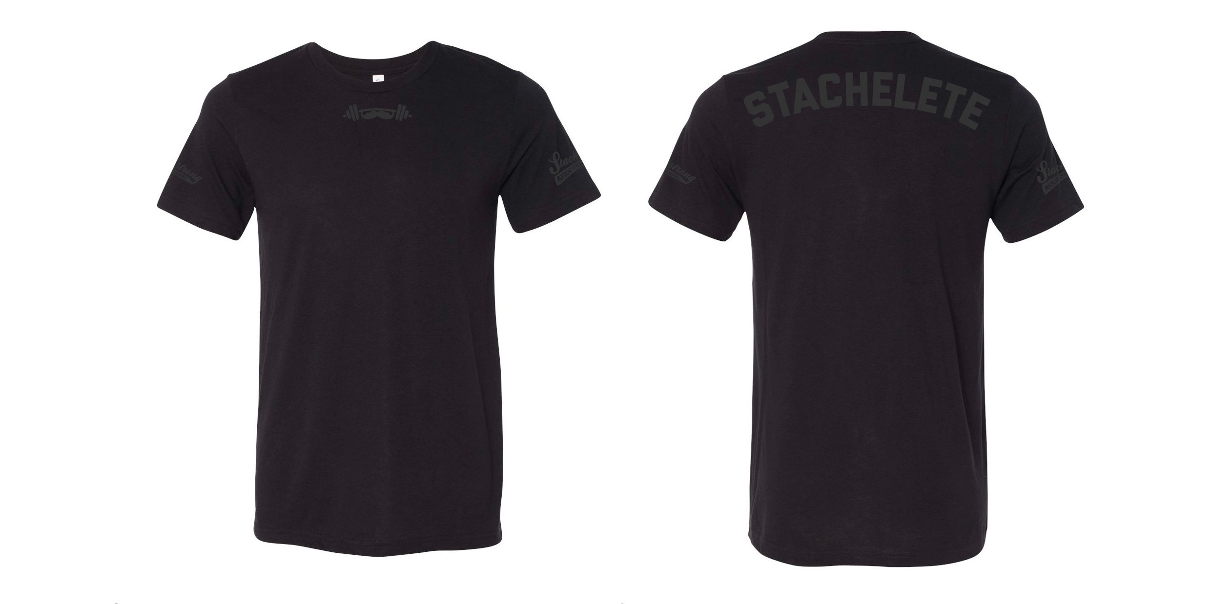 Black on Black Comp Tee