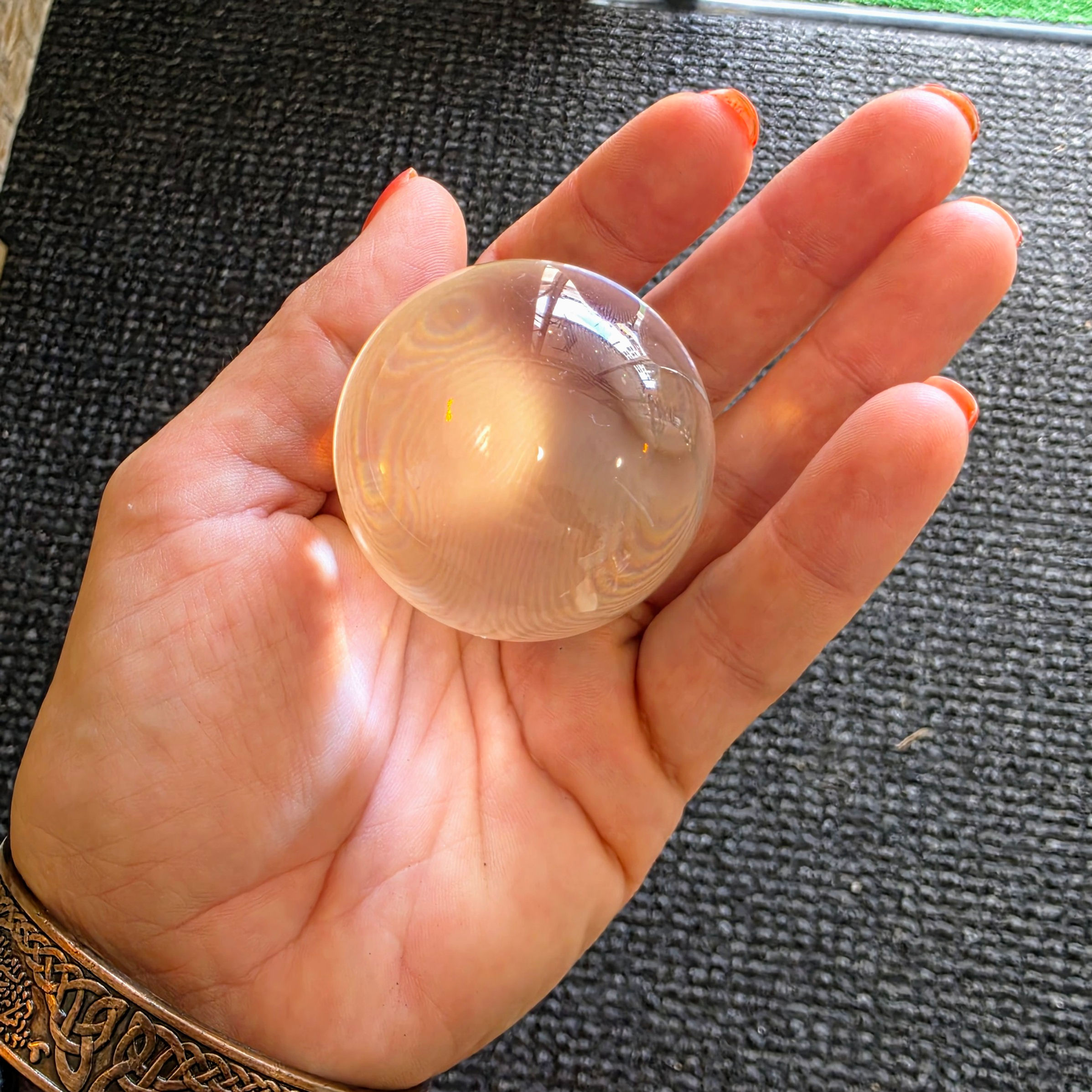 Clear Crystal Ball - 5cm