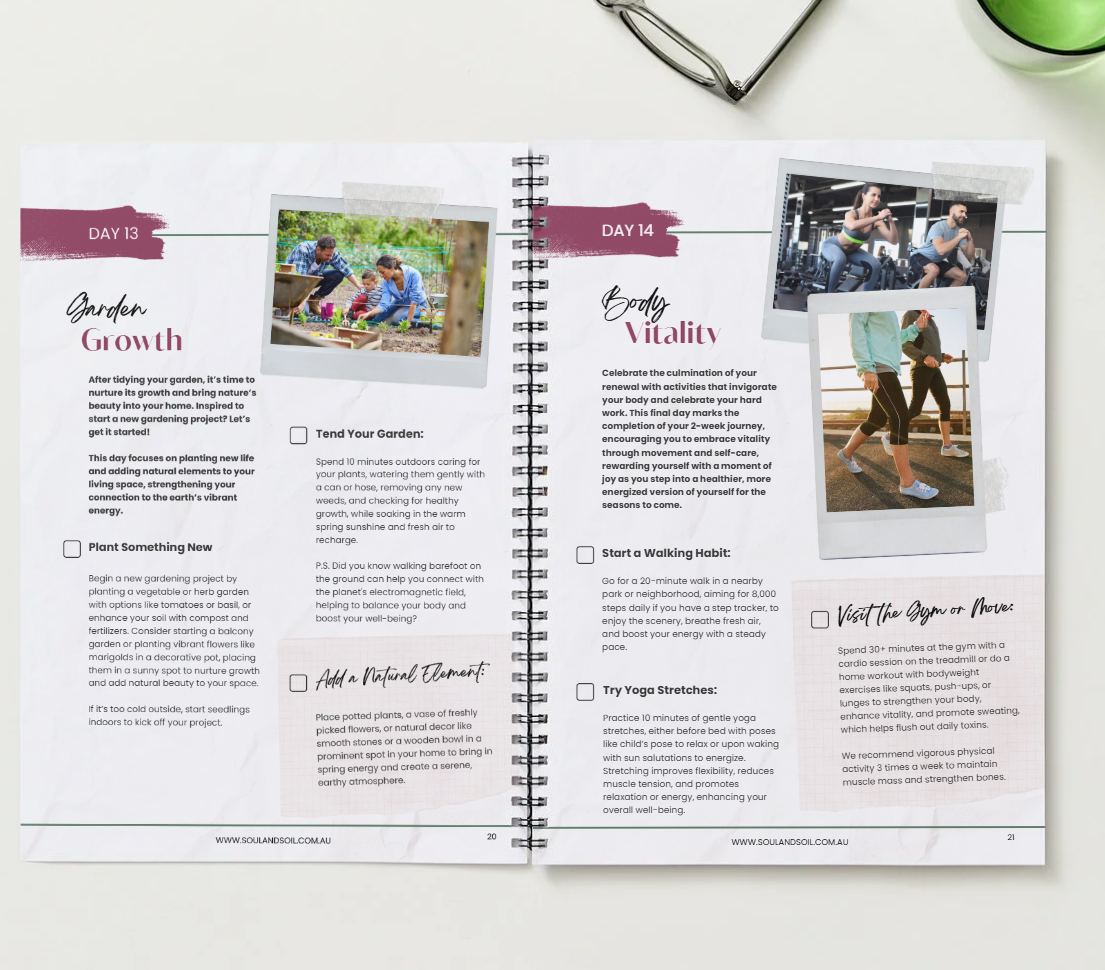 Spring Renewal Guide - Your Annual Home, Body, and Digital Detox e-Book