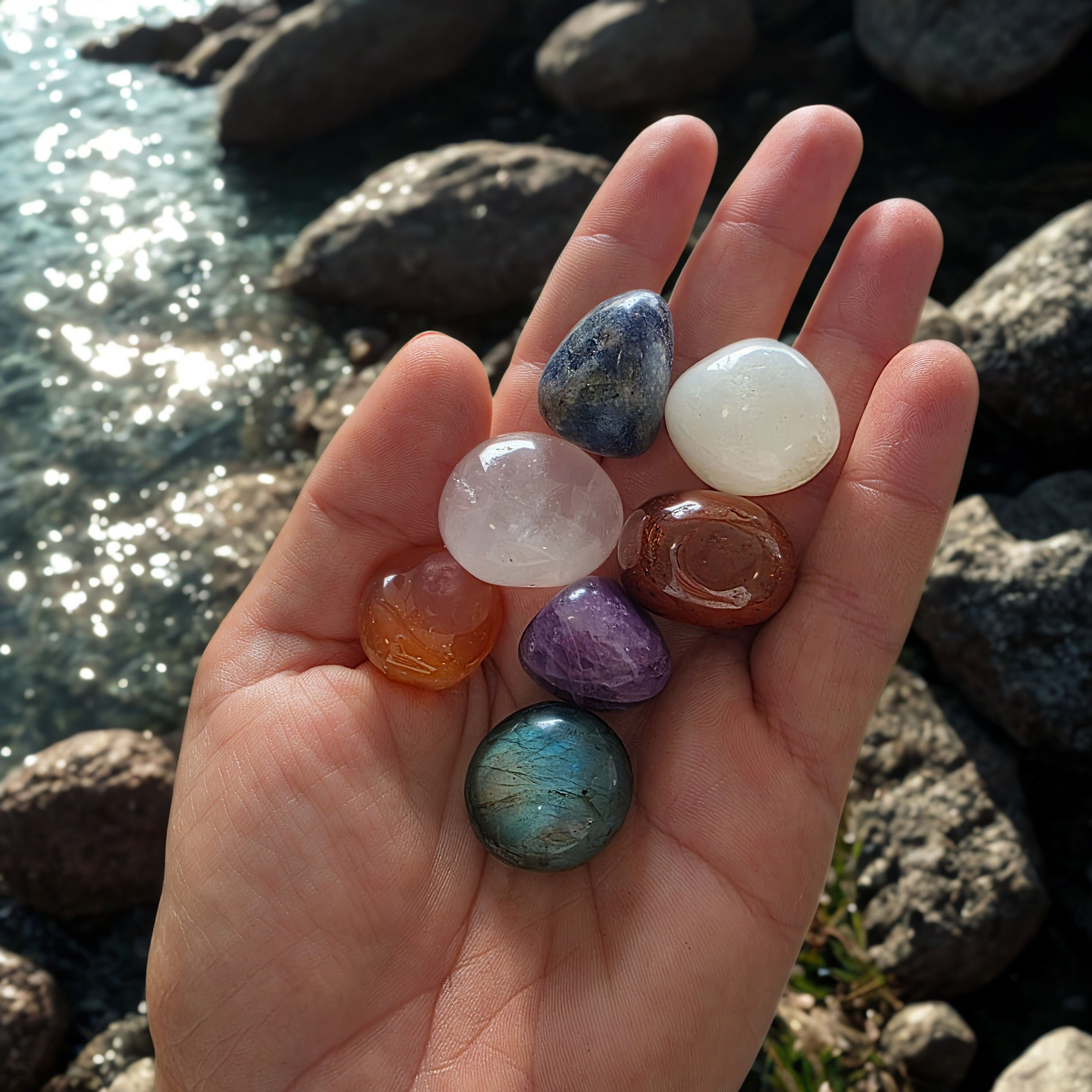 Chakra Crystal Tumbled Stone Collection