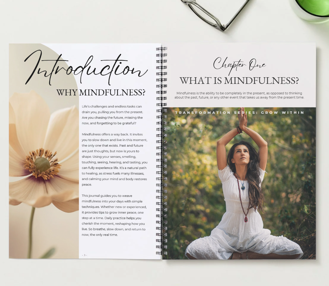 Mindfulness Guided Journal: Your Daily Path to Inner Peace - Digital eBook