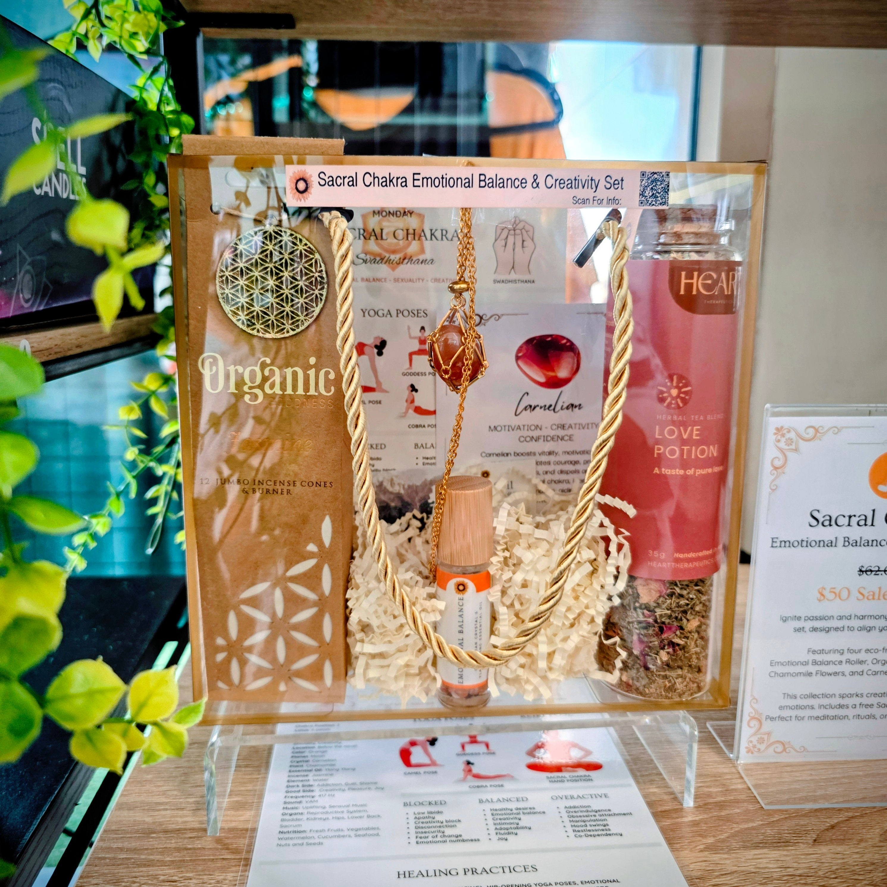 Sacral Chakra Emotional Balance & Creativity Set