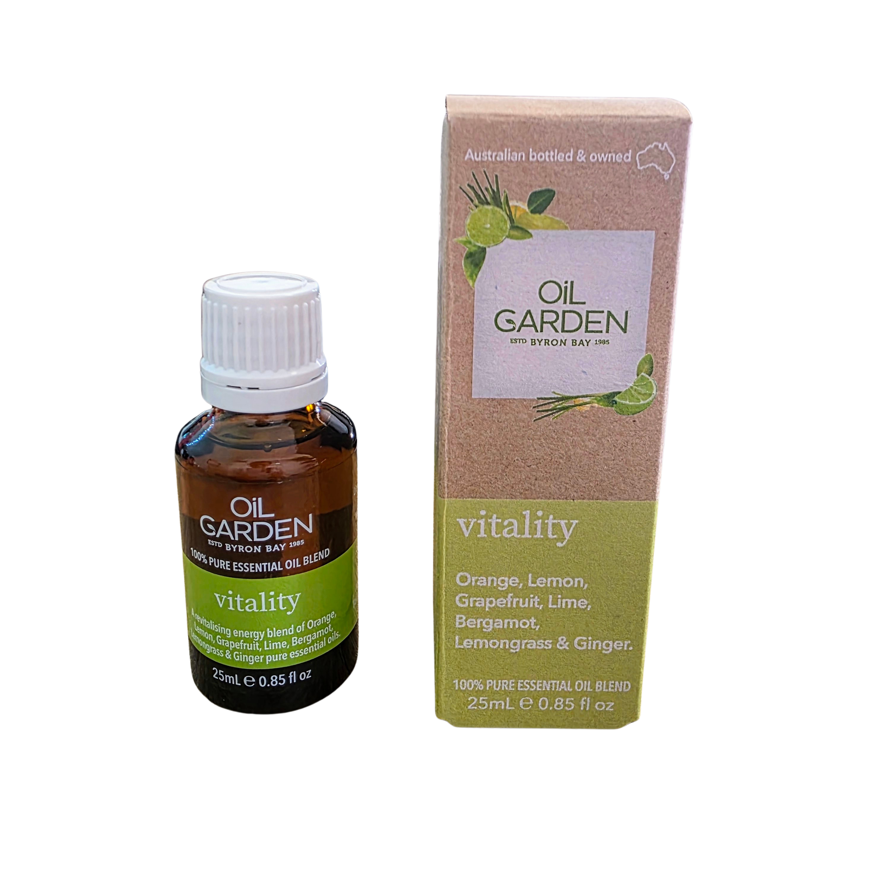 Vitality - Pure Essential Oil Blend - 25ml - Oil Garden