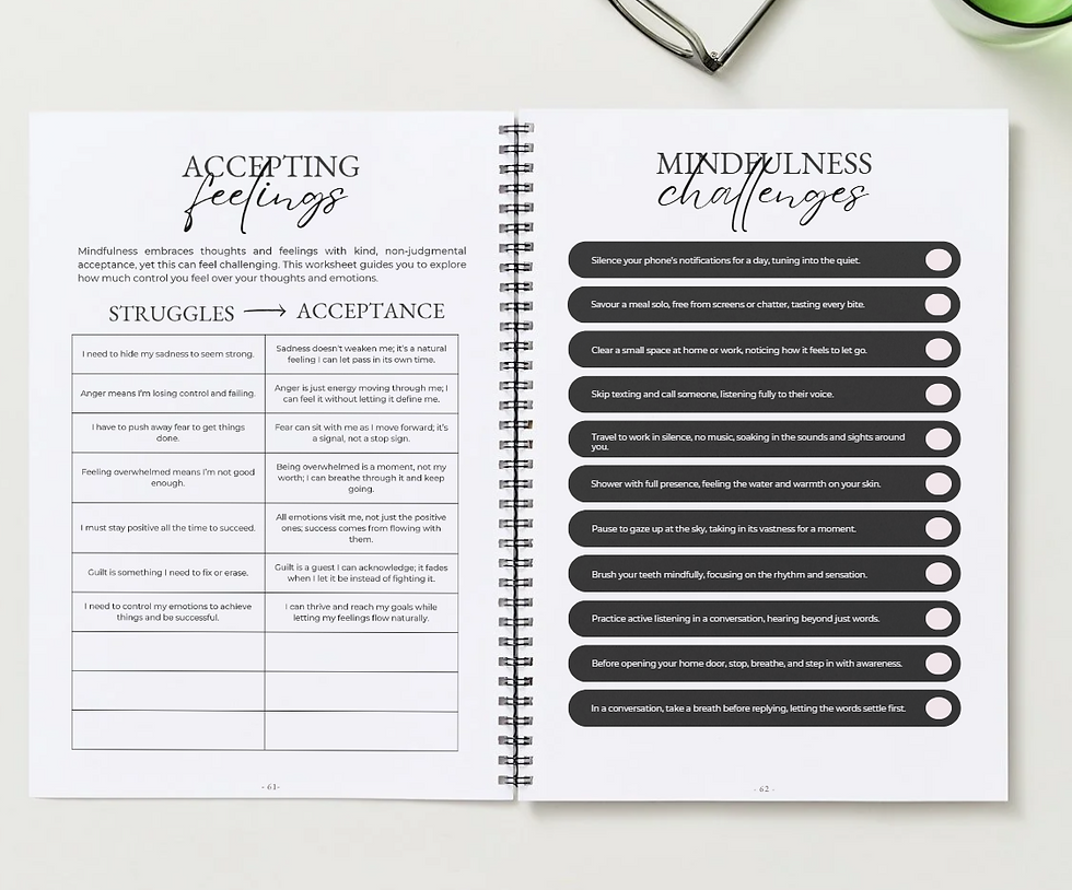 Mindfulness Guided Journal: Your Daily Path to Inner Peace - Digital eBook