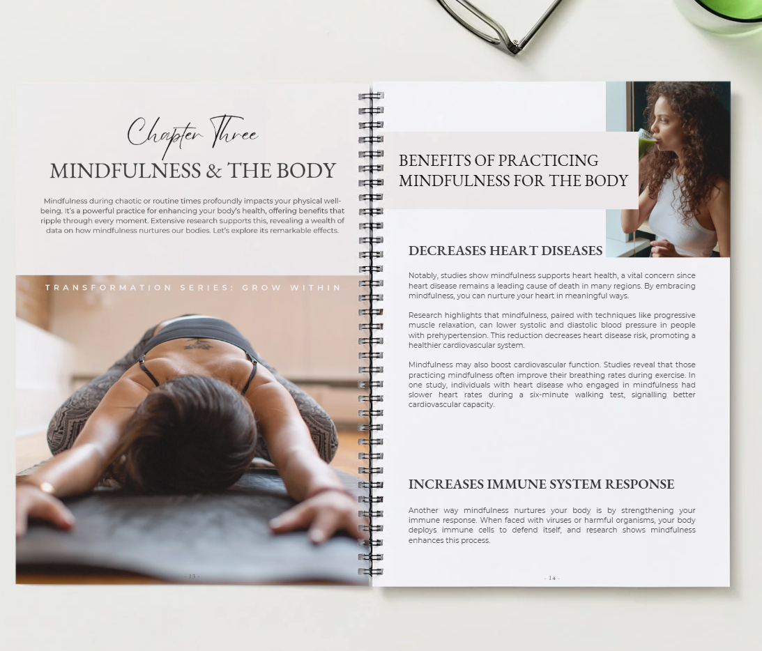 Mindfulness Guided Journal: Your Daily Path to Inner Peace - Digital eBook