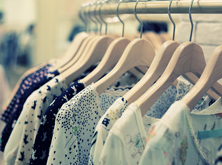 Clothes on Rack