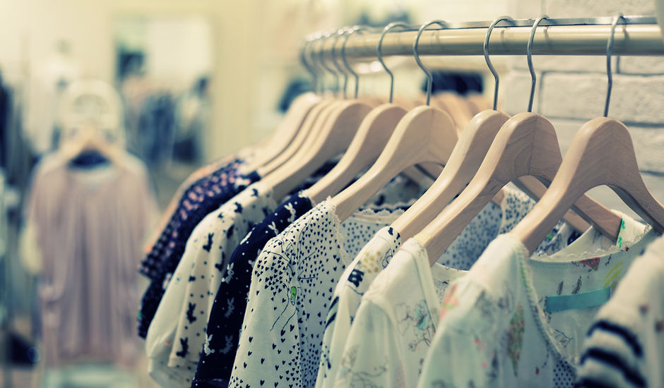 Clothes on Rack