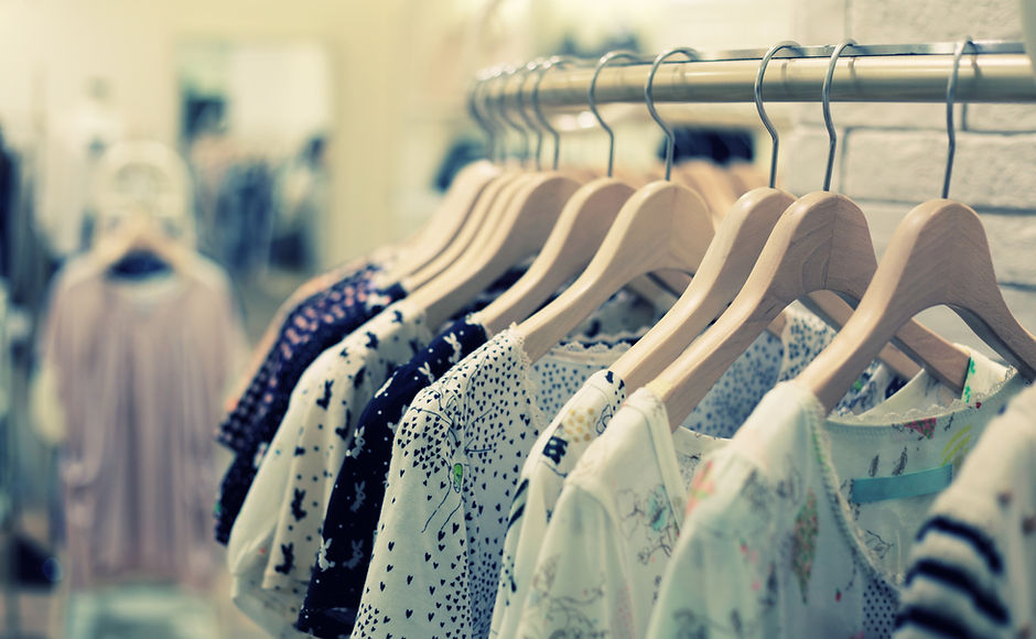 Clothes on Rack