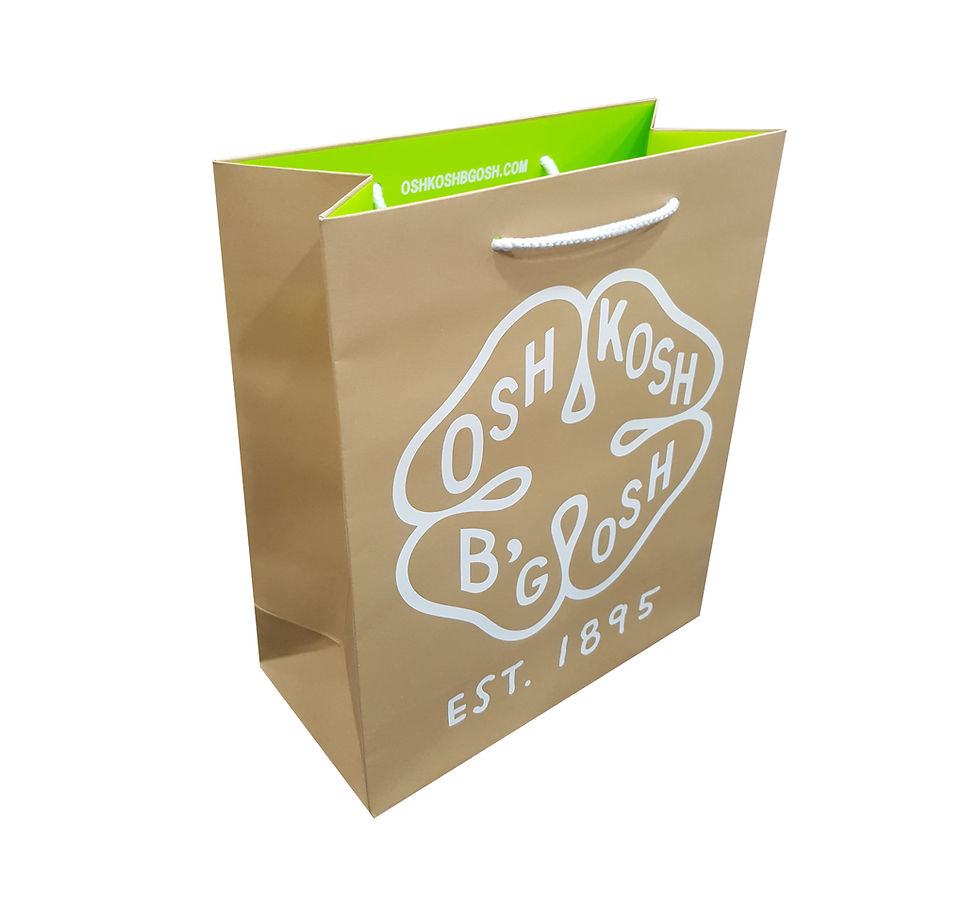 Osh Kosh paper bag