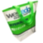 Gloss non-woven satchel bag