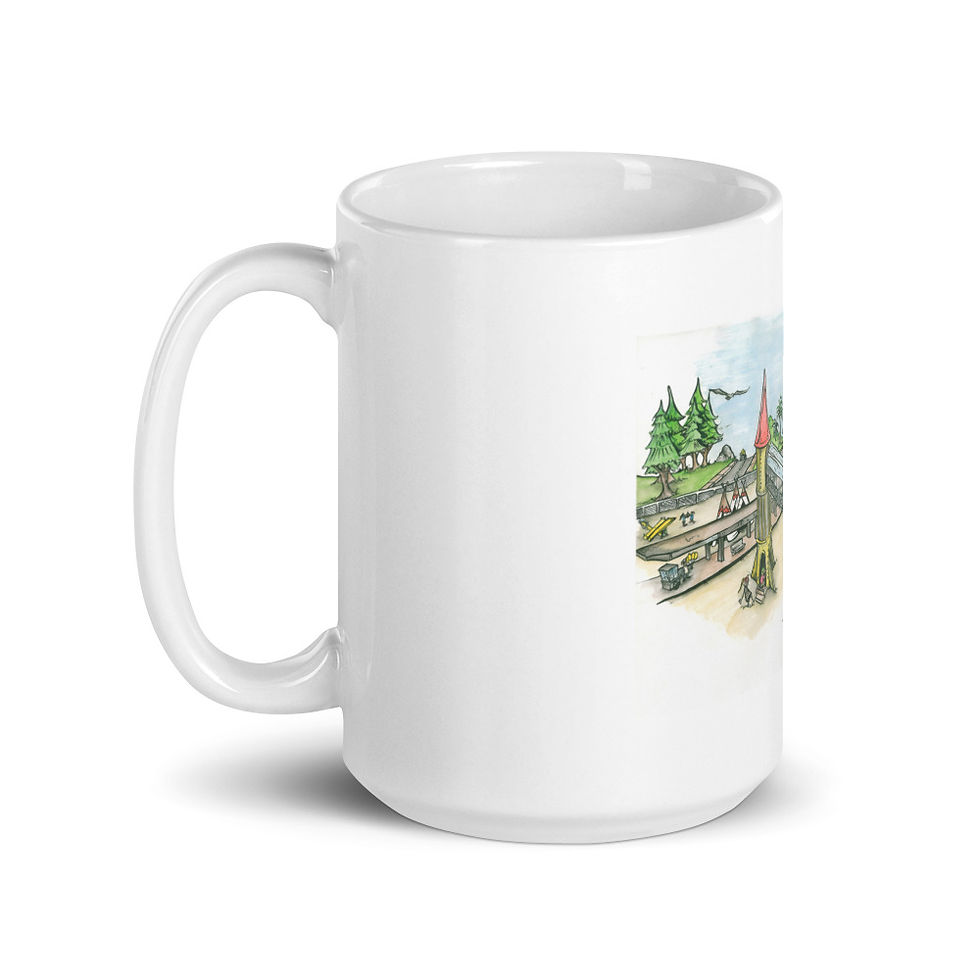 Miniatura: Parque Ana Lídia - Caneca de Louça