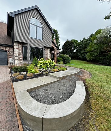 Concrete Walkway