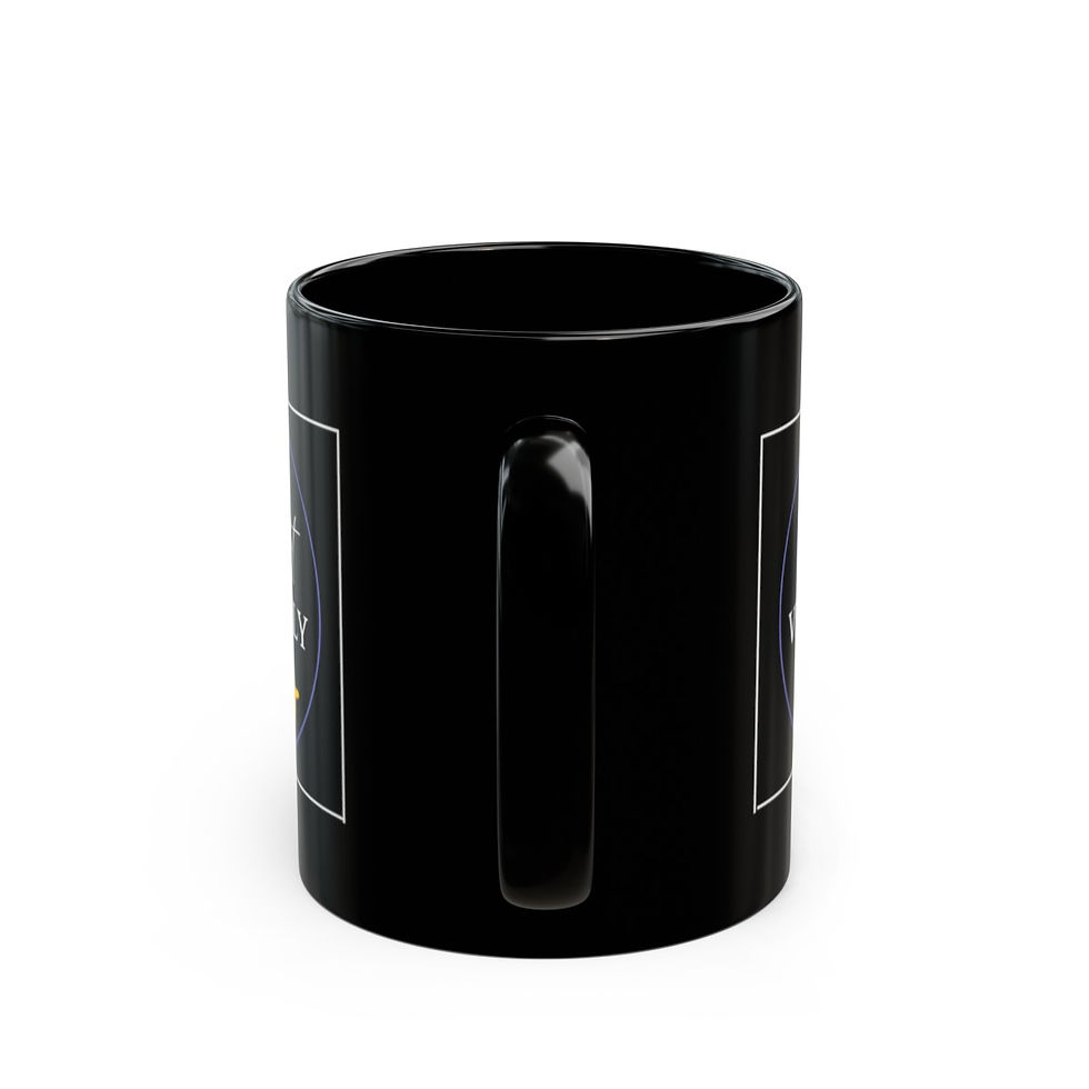 Thumbnail: Passport Vibes Only Black Mug (11oz, 15oz)